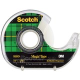 SCOTCH 810 19mmx33mm MAGIC TAPE IN DISPENSER CAT 107