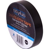 STYLUS 399 CLOTH TAPE Black 24mm x 25m