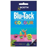BOSTIK BLU TACK 75GM COLOURED COMPACT PACK