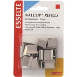 ESSELTE NAL CLIP LARGE REFILL 45201 PK25