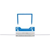 UNISTAT TUBECLIP FILE FASTENER AVD44009B BLUE BX100