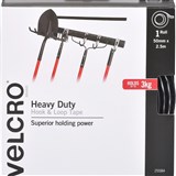 VELCRO 25584 STICK ON HEAVY DUTY 50MMX25M BLACK