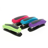 MARBIG DESKTOP PLASTIC HALF STRIP STAPLER ASSORTED COLOURS