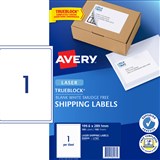 AVERY LASER LABEL L7167 BX100 1 PER PAGE