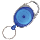 SNAP LOCK RETRACTABLE BLUE KEY HOLDER