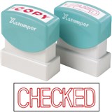 XSTAMP CXB CHECKED RED 1038