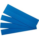 QUARTET MAGNETIC STRIPS BLUE PK25