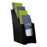 DEFLECTO BROCHURE HOLDER SUSTAINABLE OFFICE 4 TIER DL