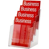 ESSELTE BROCHURE HOLDER A5 4 TIER FREE STANDING