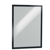 DURABLE MAGAFRAME SIGN HOLDER A3 ADHESIVE BACK BLACK PACK 2