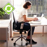 MARBIG ENVIRO PET CHAIRMAT HARD FLOOR 1160X1520MM NOT FOR CARPET