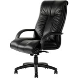 STATESMAN EXECUTIVE CHAIR BLACK LEATHER
