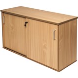 RAPID SPAN CREDENZA H730xW1200xD450mm Beech