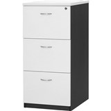 LOGAN FILING CABINET 3 Drawer White  Ironstone