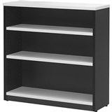 LOGAN BOOKCASE 900X900 2 Shelf White  Ironstone
