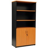 LOGAN CUPBOARD 1800X900 Half Door Beech  Ironstone