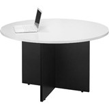 LOGAN MEETING TABLE 1200mm Diameter White  Ironstone
