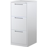 STEELCO FILING CABINET 3 Drawer White Satin