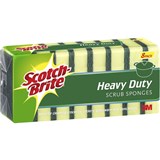 SCOTCHBRITE SPONGE Heavy Duty Scrub 8pk