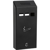 JASTEK CELCO 5009 WALL MOUNTED ASH BIN 125Lx88Wx305Hmm