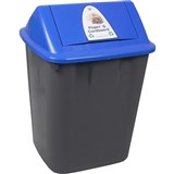 ITALPLAST WASTE SEPARATION BIN Paper and Cardboard 32LT
