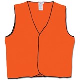 MAXISAFE HIVIS SAFETY VEST Day Use Class D Orange  Large