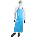 MAXISAFE PVC APRON Blue  1000x1370mm