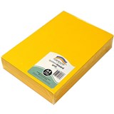 RAINBOW SYSTEM BOARD 200GSM A4 Gold Pack of 200