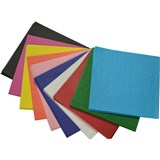 RAINBOW KINDER SQUARES TISSUE PAPER 125X125 17GSM ASSORTED COLOURS PK480
