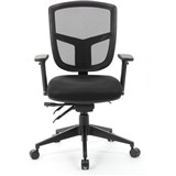 MIAMI MESH ERGONOMIC CHAIR WITH ARMS BLACK YS13A