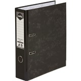 MARBIG LEVER ARCH FILE A4 BLACK MOTTLED