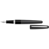 PILOT MR FOUNTAIN PEN MR1 BLACK BARREL MEDIUM BLACK INK