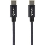 Moki TypeC to TypeC Cable Braided Black