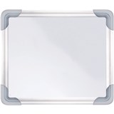 ZART WHITEBOARD MAGNETIC DOUBLE SIDED 25CMX21CM ALUMINIUM FRAME
