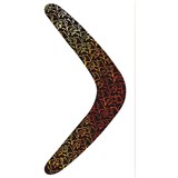 ZART SCRATCH BOOMERANG SHAPES PACK OF 30