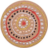 ZART CARD CARDBOARD CIRCLE BASE 19CM BROWN PACK OF 30