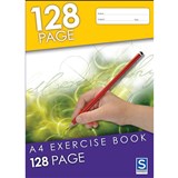 A4 EXERCISE BOOK 8MM RULED 128 PAGE 140751