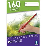 SOVEREIGN A4 EXERCISE BOOK 8MM RULED 160 PAGE