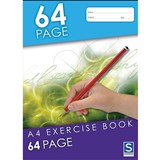 SOVEREIGN A4 EXERCISE BOOK 8MM RULED 64 PAGE 140749