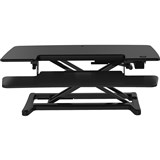 Rapidline Electric Desk Top Workstation 950mm Surface Black
