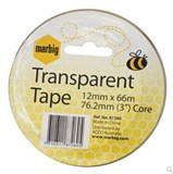 MARBIG INVISIBLE TAPE 12mmx66m ROLL