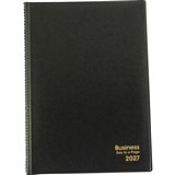 BUSINESS DIARY BLACK A4 1 DAY TO A PAGE 1 HR 2027