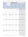 COLLINS CALENDAR SERIES WIRO WALL PLANNER 394X577MM 2027