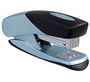 REXEL MATADOR PRO STAPLER HALF STRIP 266 SILVER BLACK