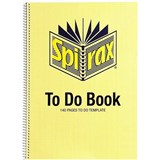 SPIRAX 706 TO DO BOOK A4 140 PAGE