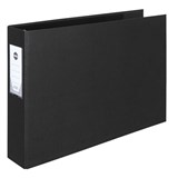 A3 3D RING 65MM LANDSCAPE MARBIG DELUXE 50201002 BLACK BINDER