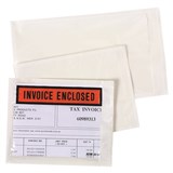 INVOICE ENCLOSED SELF ADHESIVE 115X150MM B1000 CLEAR EIEXIE1511 LABELLOPE
