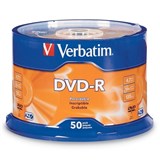 VERBATIM DVDR 47GB 16X SPINDLE 50 SPN50