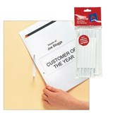 AVERY QUICKCLIP FILE FASTENER 80692 ONE PIECE PK50