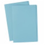 AVERY COLOURED MANILLA FOLDERS FCAP LIGHT BLUE BX100 81582